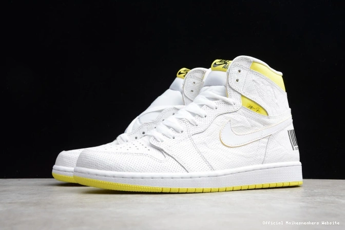 Official Maikesneakers Jordan 1 Flight OG 555088-170 First Air Retro Class High 0721